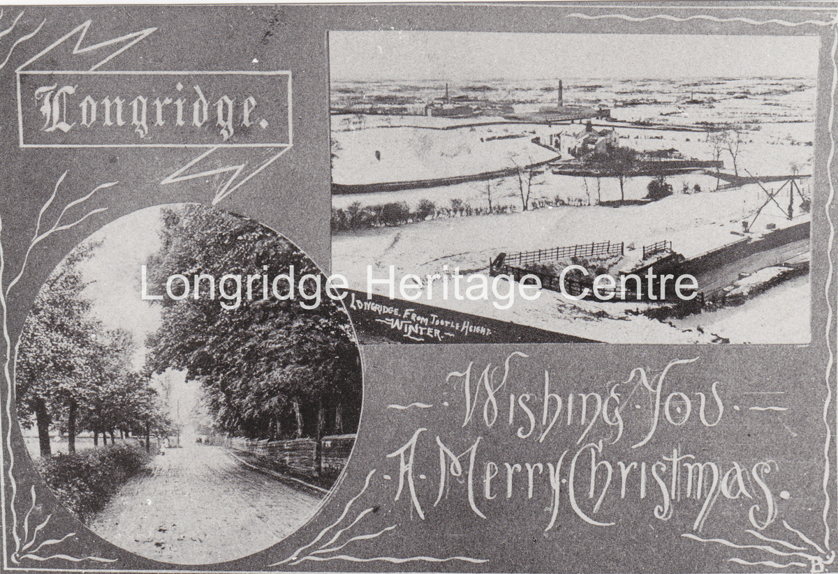 522A - Views of Longridge - Christmas Card - Unknown